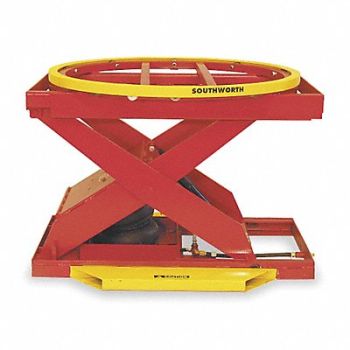 SOUTHWORTH Pneumatic Pallet Level Loader 2000 lb., 4FE90