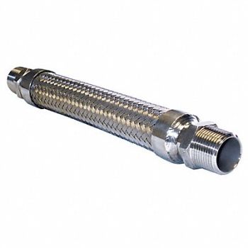 HOSE MASTER Flexible Metal Hose 1-1/2 I.D.24, 4FJX2