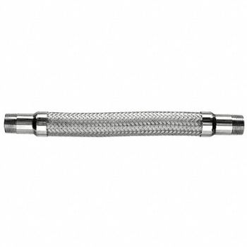 HOSE MASTER Flexible Metal Hose Assembly 1 I.D.24, 4FKK7