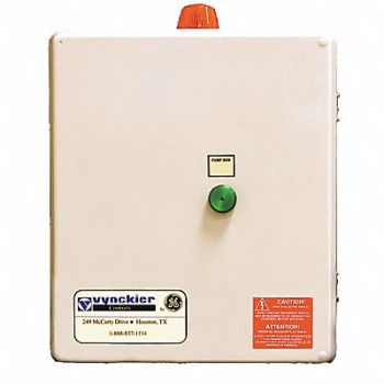 HOFFMAN Simplex Submersible Pump Control Panel, 4FNZ7