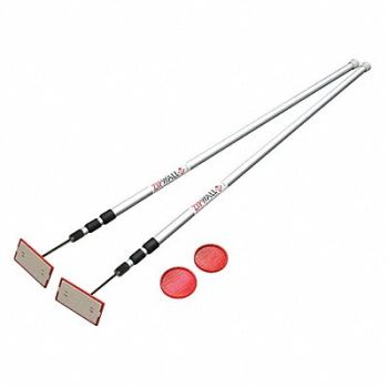 ZIPWALL Dust Barrier System (2) 12 ft Poles, 4FPK3