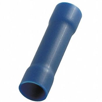 POWER FIRST SpliceCon Crimp Vinyl Blue PK20, 4FRD9