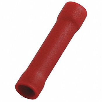 POWER FIRST SpliceCon Crimp Vinyl Red PK100, 4FRH9