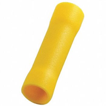 POWER FIRST SpliceCon Crimp Vinyl Yellow PK50, 4FRL5