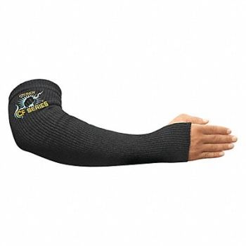 STEINER Sleeve w/Thumbhole Univ 18In L Blk PK2, 4FRT6