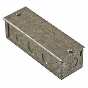 HUBBELL WIRING DEVICE-KELLEMS Poke Through Junction Box Steel, 4FUA1