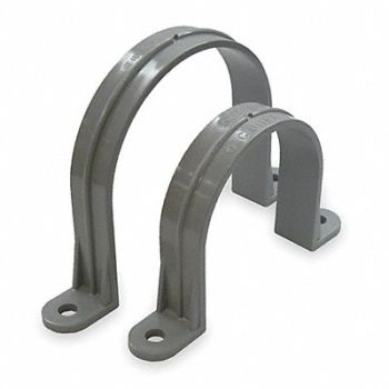 CANTEX Conduit Clamp PVC Overall L 6in, 4FYU3