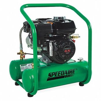 SPEEDAIRE Portable Gas Air Compressor 1 Stage 4 hp, 4GB42