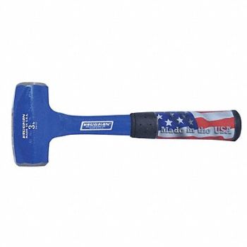 VAUGHAN Hand Drilling Hammer Steel 3 Lb, 4GB53