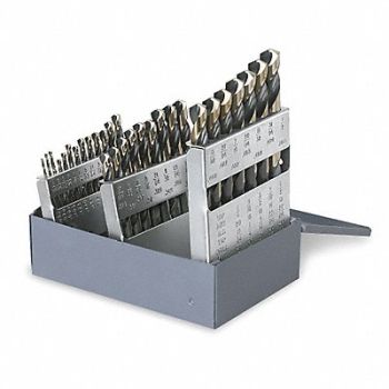 CLE-LINE Mechanics Drill Set 29 pc HSS, 4GB64