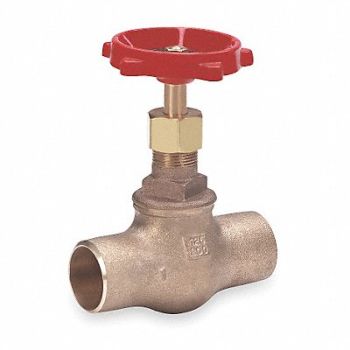 MILWAUKEE VALVE Globe Valve 2 Bronze Socket 200 psi, 4GCF3