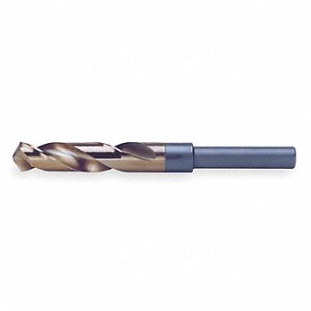 CHICAGO-LATROBE Reduced Shank Drill 33/64 Cobalt, 4ZP34