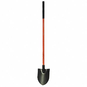 NUPLA Nonconductive Round Point Shovel 48 In., 4GFE4