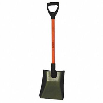 NUPLA Nonconductive Square Point Shovel 27 In., 4GFE7