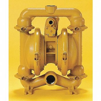 VERSA-MATIC Dbl Diaphragm Pump FNPT TPV 1/2in 71gpm, 4GGG5