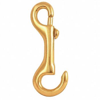 LUCKY LINE PRODUCTS Slide Bolt Spring Snap L 4 In, 4GGK3