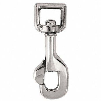 LUCKY LINE PRODUCTS Slide Bolt Spring Snap L 3 1/4 In, 4GGL2