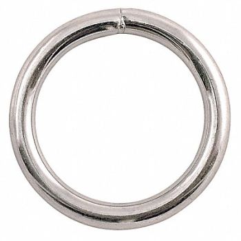 LUCKY LINE PRODUCTS Connector Welded Ring Steel Cap 450 lb, 4GGL6