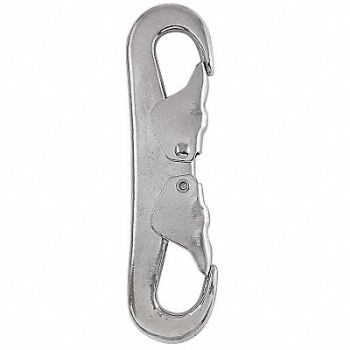 LUCKY LINE PRODUCTS Eyelet Spring Snap L 5 1/8 In, 4GGU5