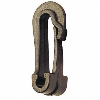 LUCKY LINE PRODUCTS Economy Spring Snap L 1 7/8 In PK10, 4GGU9