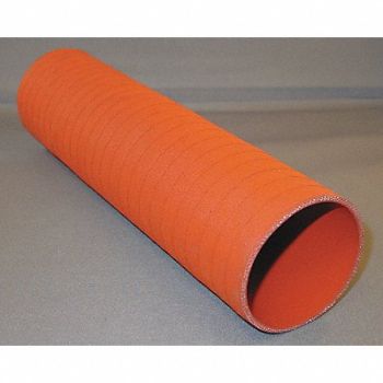 GRAINGER APPROVED Turbo Sleeves ID 4 In OD 4.32 In Red, 4GKA2