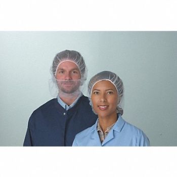 GRAINGER APPROVED Hairnet Black Universal PK100, 9W050