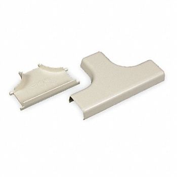LEGRAND Tee Ivory PVC 400 Series Tees, 4GVP4