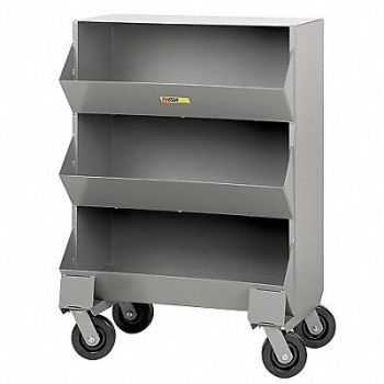 LITTLE GIANT Bin Cart 20x32x45-1/2 in 2400 lb Cap., 4GVU2