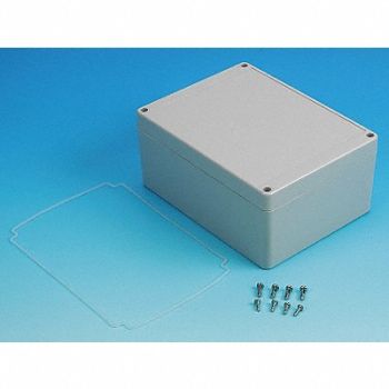 BOX ENCLOSURES Enclosure 4-59/64 in W 2-61/64 in D, 4GXX9