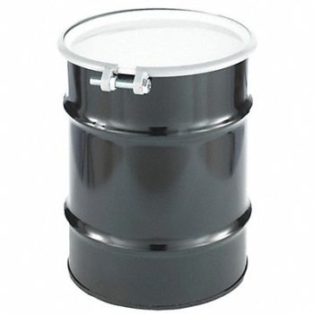 GRAINGER APPROVED Transport Drum Black 20ga .9mm, 4GY27