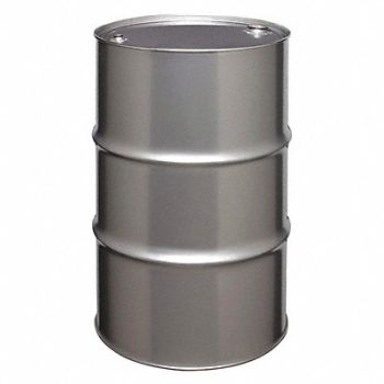 GRAINGER APPROVED Transport Drum Silver 18ga 1.2mm, 4GY37