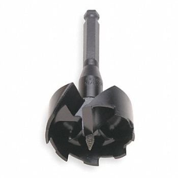 MILWAUKEE Self Feed Drill 1 3/4 in HSS, 4GY78
