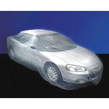 SLIP-N-GRIP Car Cover Large Roll Plastic PK30, 4GYX3