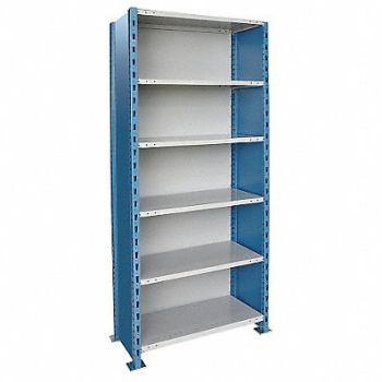 HALLOWELL Metal Shlvng Cap 800 lb 24inx120inx48in, 4GZX8