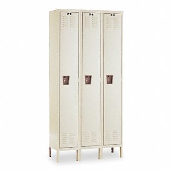 HALLOWELL G3758 Wrdrb Lckr 1x3Lckr Tan 78 x54 x21 Assm, 4HA98