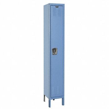 HALLOWELL G7192 Lckr 1x1Lckr Mrn Bl 78 x12 x18 UnAssm, 4HA83