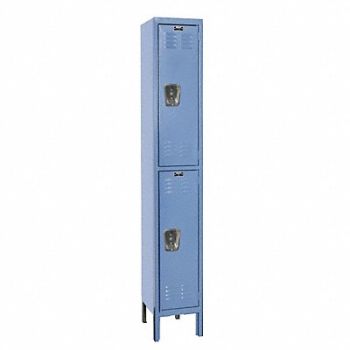 HALLOWELL G7205 Lckr 2x1Lckr Mrn Bl 78 x12 x18 Assm, 4HB71