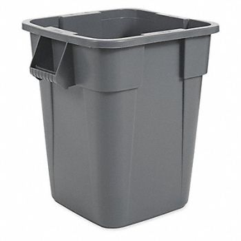 RUBBERMAID COMMERCIAL PRODUCTS D1929 Utility Container 40 gal Gray, 4HC09
