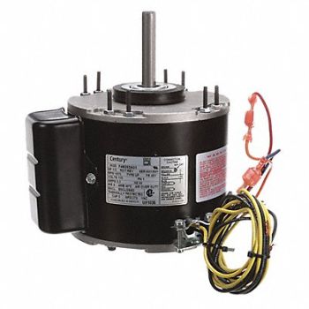 CENTURY Motor 1/3 HP 1075 rpm 48Y 115V, 4HCH8