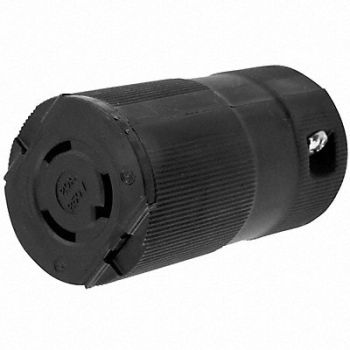 HUBBELL Locking Connector Hinged 20 A L6-20R, 4HD27