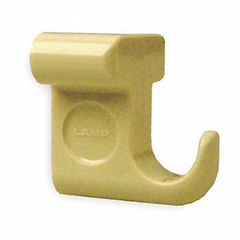 MONROE PMP Single Point Hook Plastic 1-23/32 In, 4HDZ5