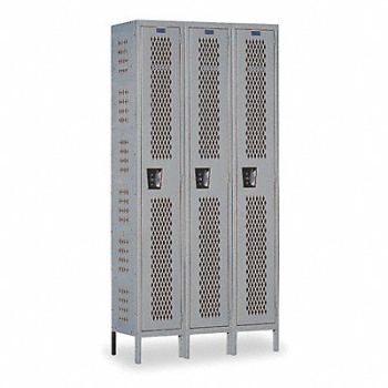 HALLOWELL Lckr 1x3Lckr Drk Gry 78 x54 x21 Assm, 4HE78