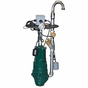 ZOELLER 1 HP Grinder Pump System 230VAC, 4HEX3