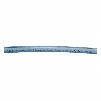 GRAINGER APPROVED Tubing 1/4 In OD Polyurethane 100 Ft, 4HL92