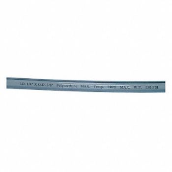 GRAINGER APPROVED Tubing 3/8 In OD Polyurethane 100 Ft, 4HL94