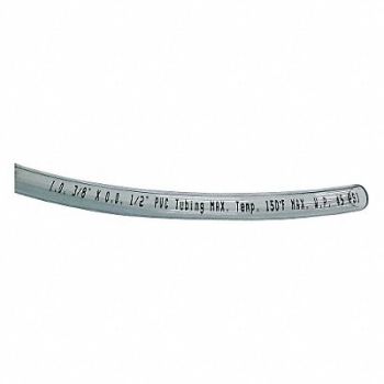 GRAINGER APPROVED Tubing 45 psi at 70F 100 ft Shore A73, 4HL98