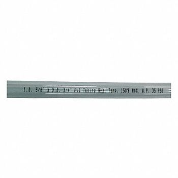 GRAINGER APPROVED Tubing 35 psi at 70F 100 ft Shore A73, 4HM01