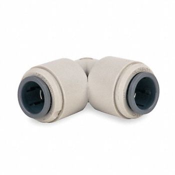 JOHN GUEST 90 Elbow Union 5/16in Tube OD Gray PK10, 1WRU2
