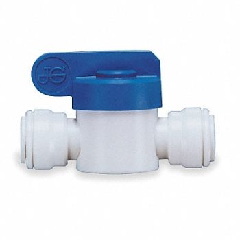 JOHN GUEST 1/4-Turn Stop 3/8 In PF PK5, 4HN36