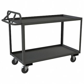 GRAINGER APPROVED Utility Cart 1 400 lb Steel, 4HTP2